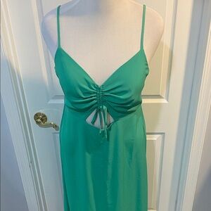 Topshop nwt green dress sz 12